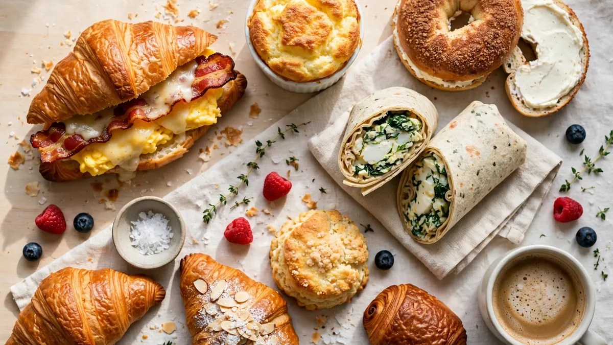 Panera Bread Breakfast Menu
