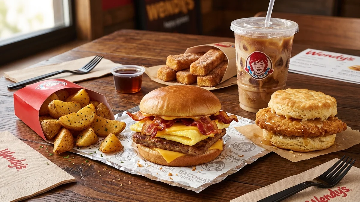 Wendy's Breakfast Menu